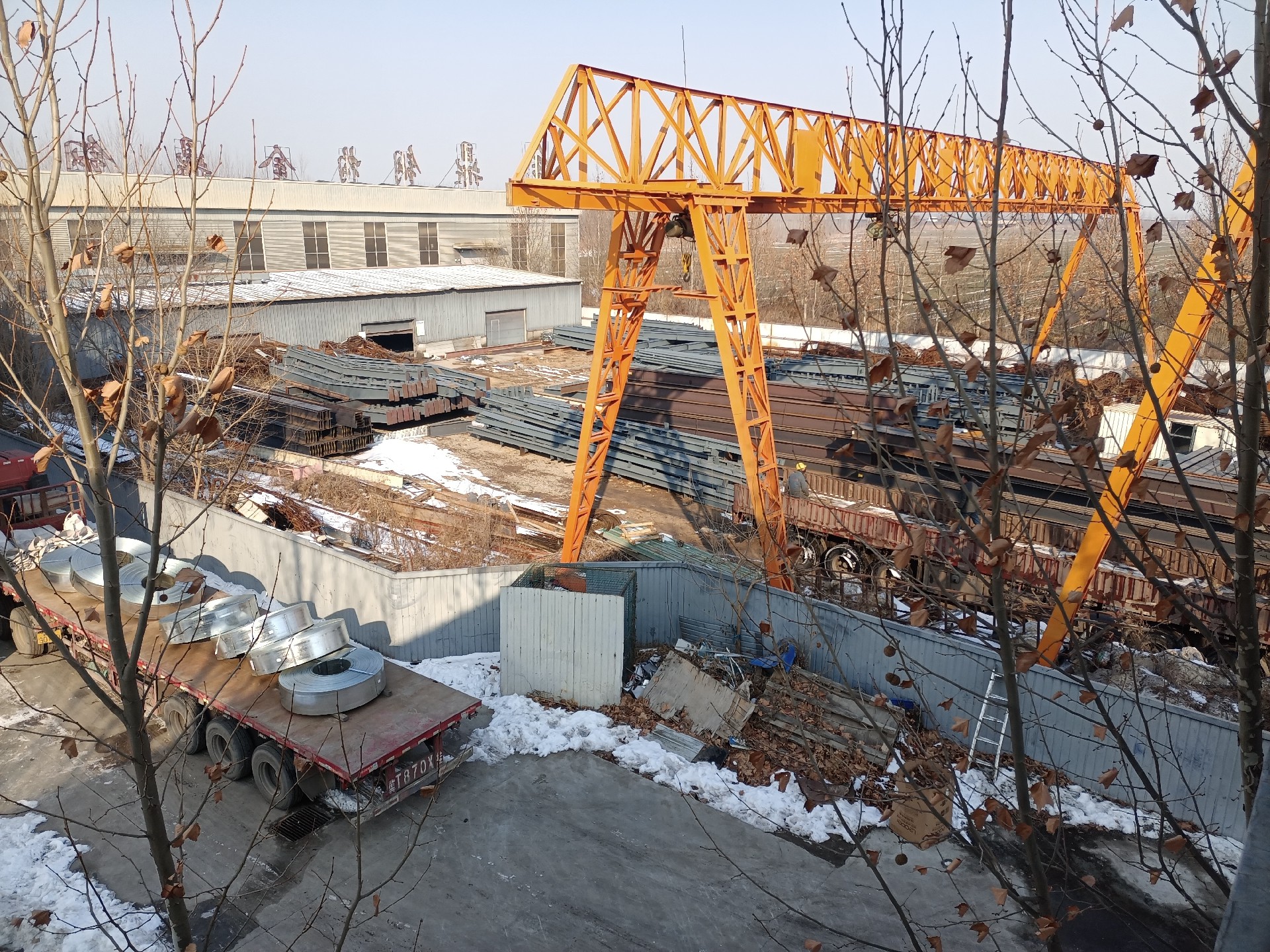 衡水鋼結(jié)構(gòu)廠家 檁條加工 帶鋼 宇潤(rùn)德