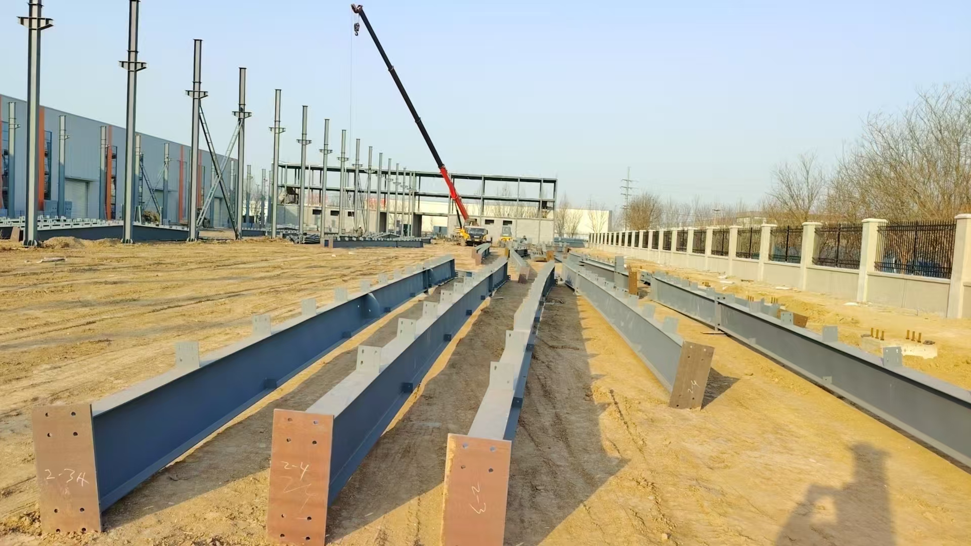 廠房鋼結構拼梁